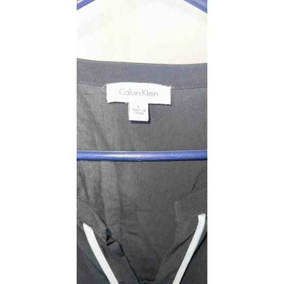 Calvin Klein Black Sleeveless Top Size L - Picture 2 of 3